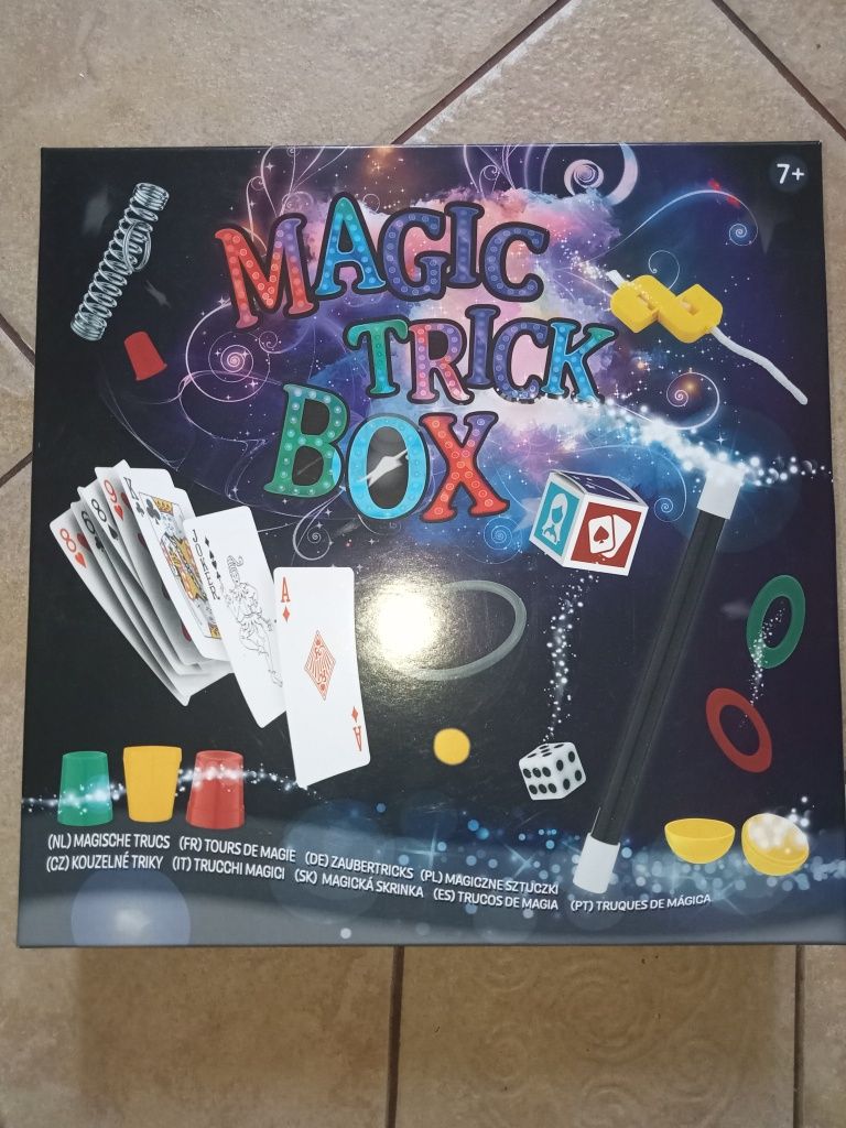 Zestaw magika magiczne sztuczki
