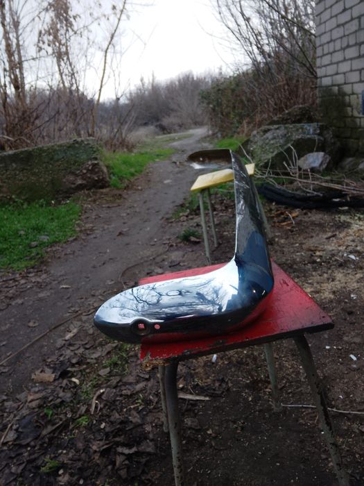 Задний бампер Москвич 412