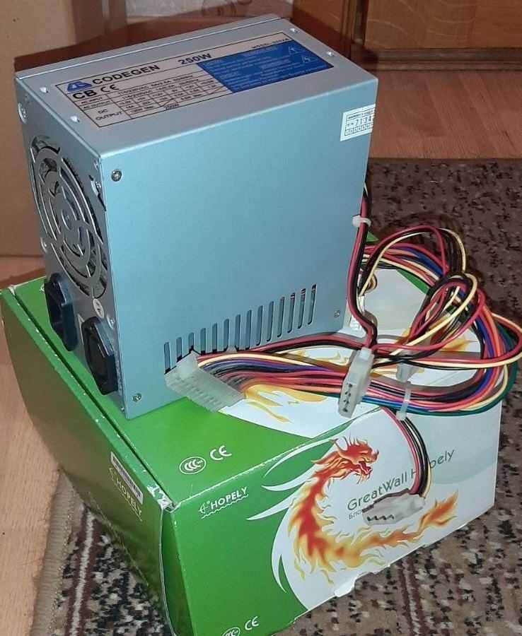 Блок Питания 250W 80FAN