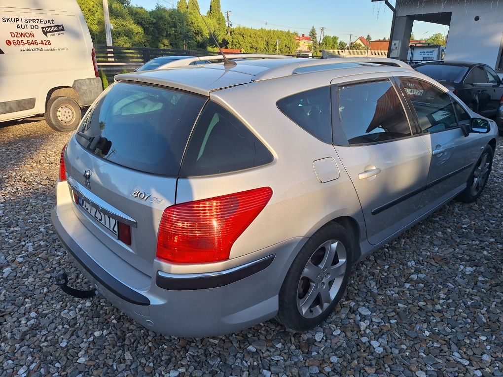 Peugeot 407 św 2.0 hdi automat
