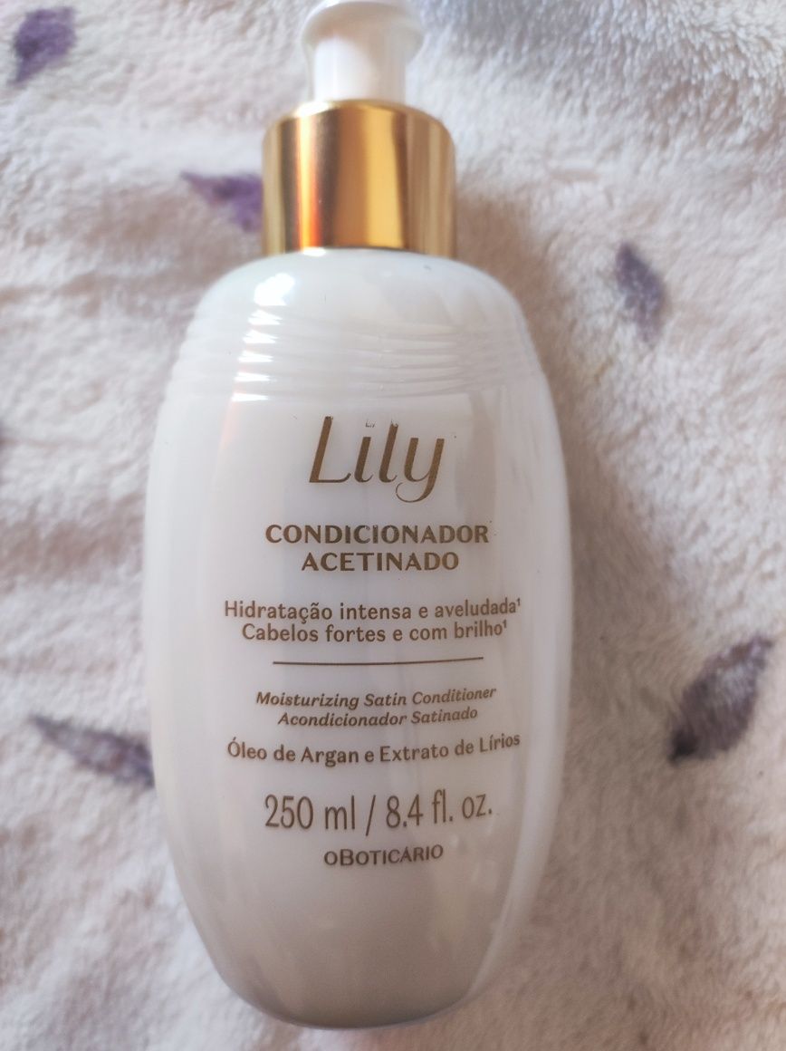 Shampoo e Condicionador acetinado