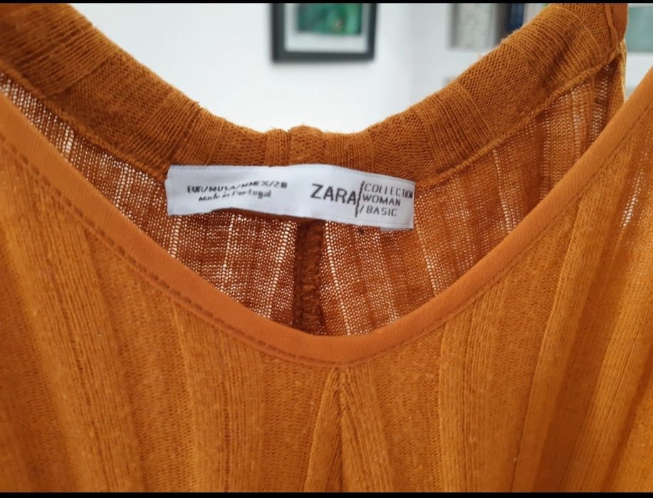 ZARA sukienka w romby r 38