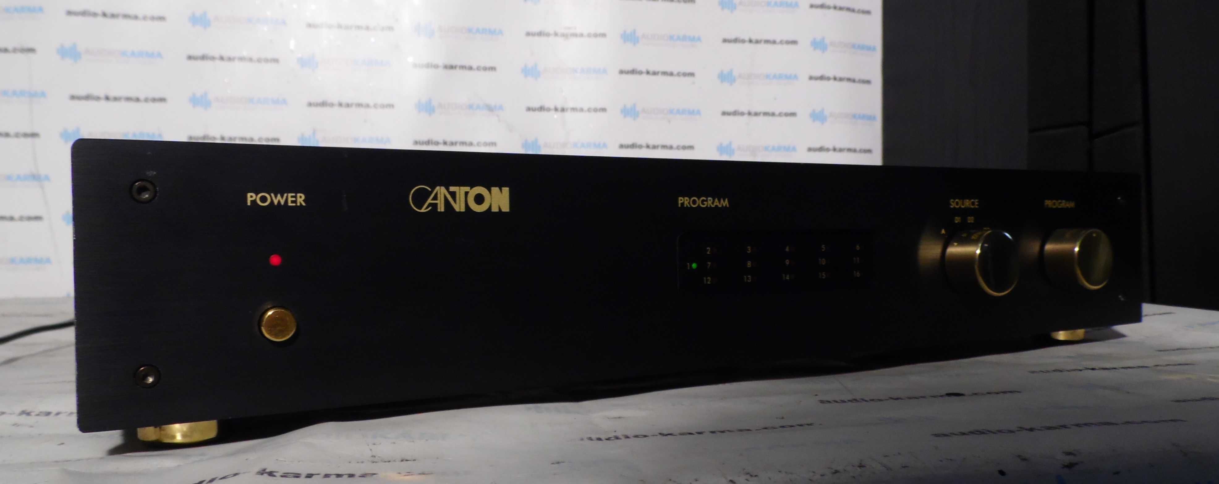 Canton EC-P1 підсилювач попередній + Canton digital controller