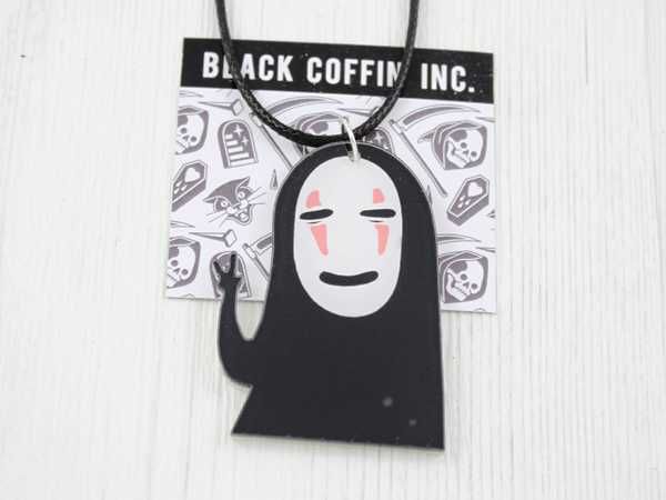 nowy wisiorek No Face Spirited away anime manga harajuku kawaii BC09