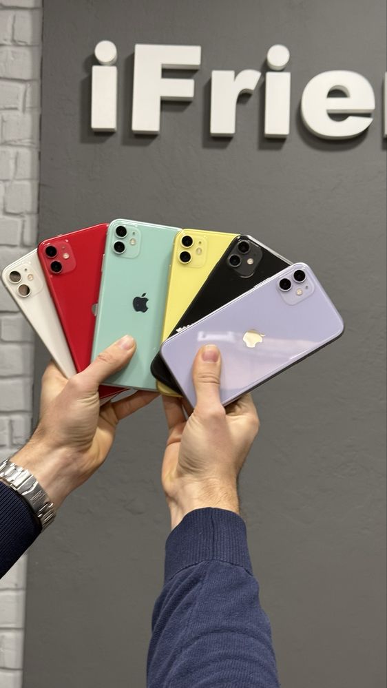 iphone 11 64/128/256gb red, white, green, yellow, black, purple