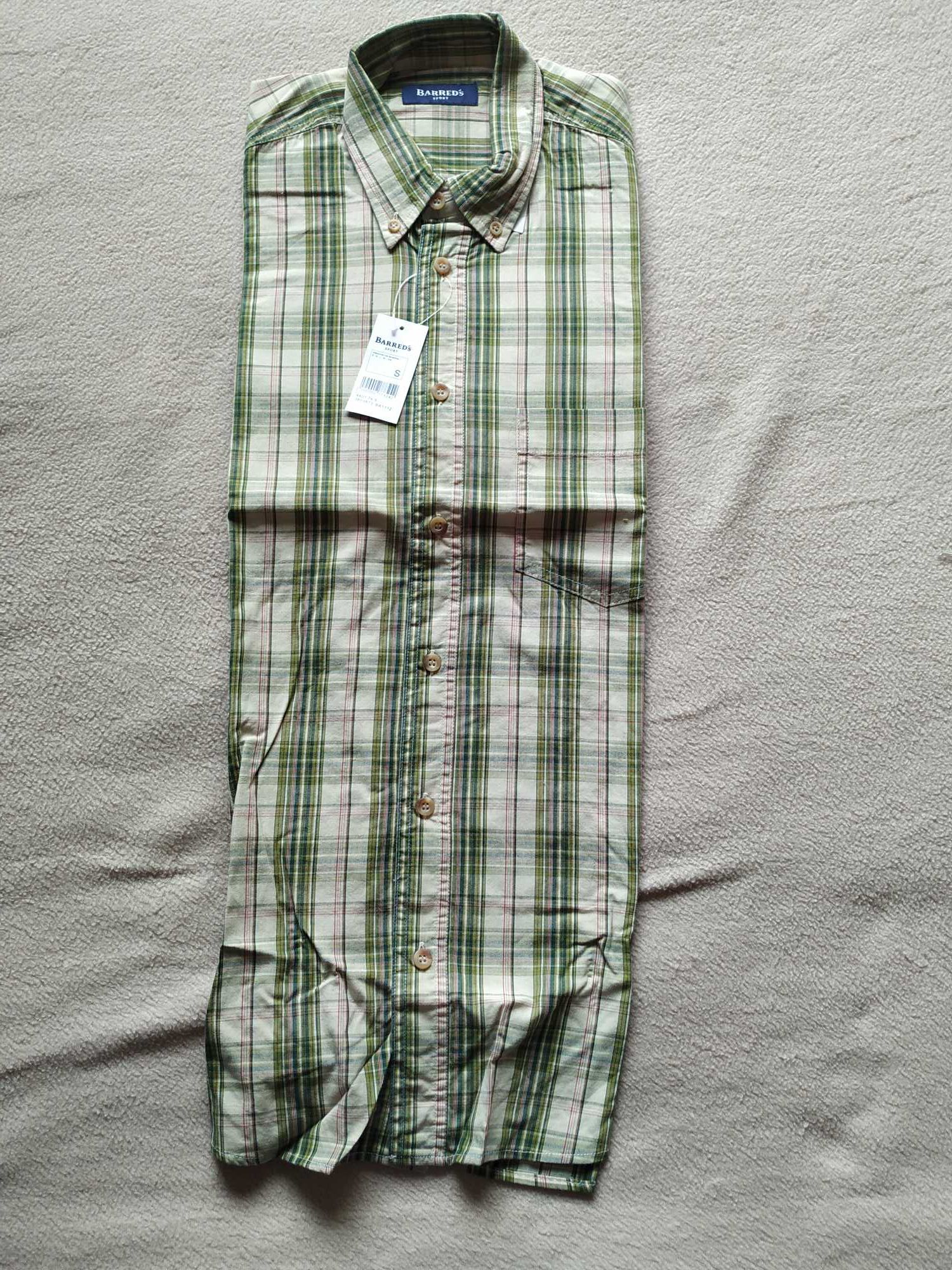Camisa Nova quadriculado verde