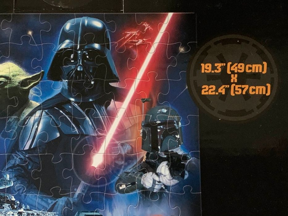 Star Wars Puzzle 64 peças NOVO