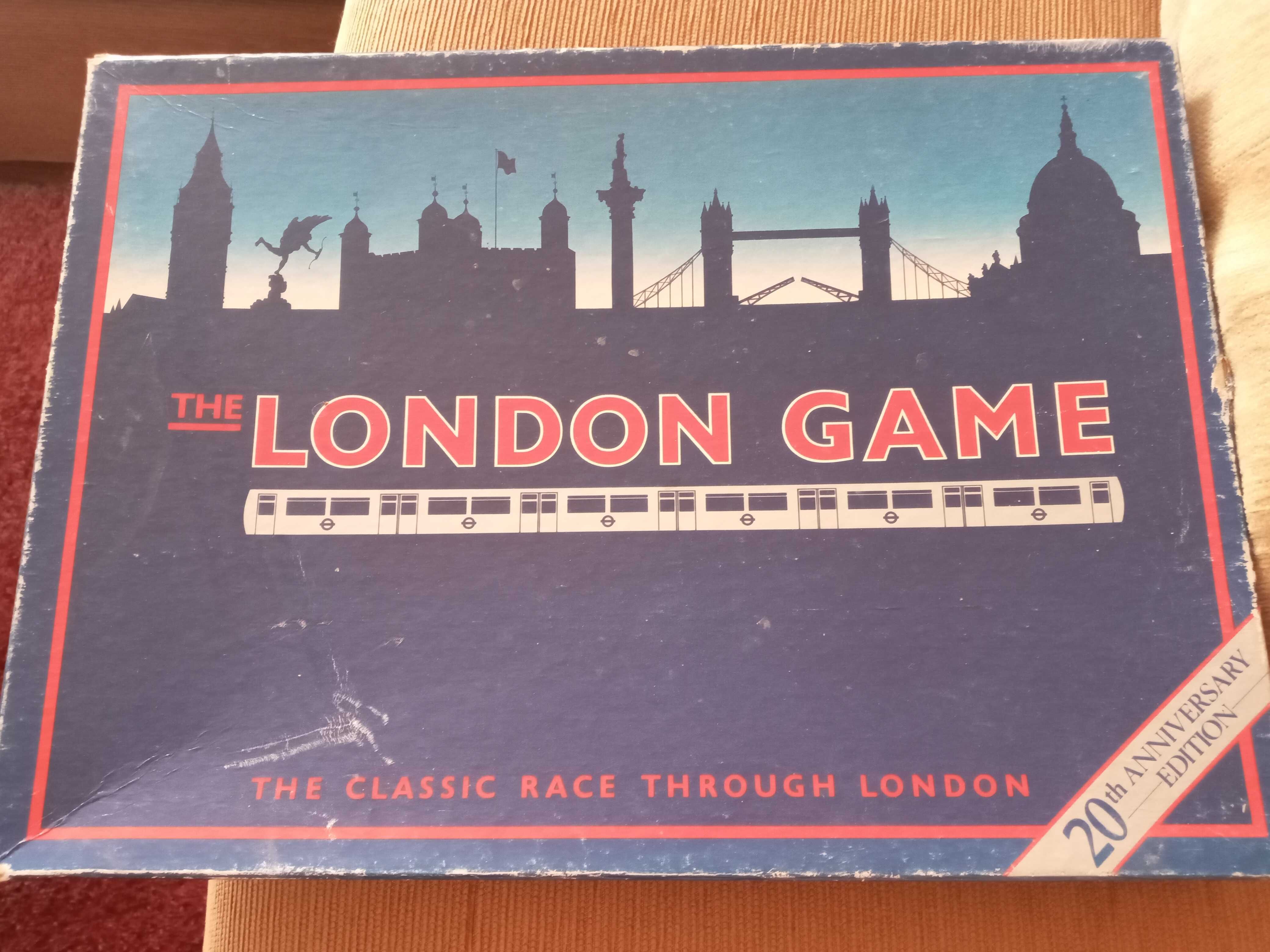 Jogo tabuleiro The London Game incompleto