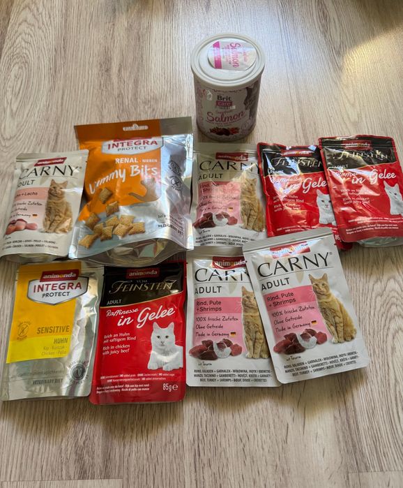 Zestaw Animonda + Brit Care i Integra – karmy i przysmaki dla kota