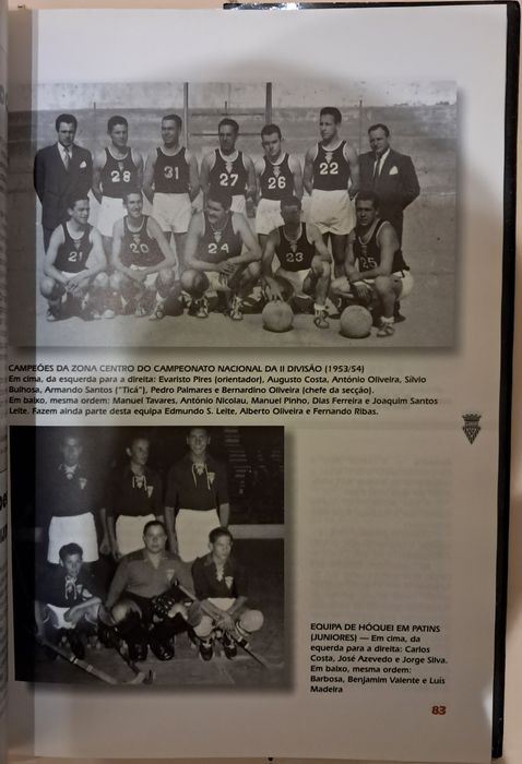 Livro da Associação Desportiva Sanjoanense.  PORTES GRÁTIS.