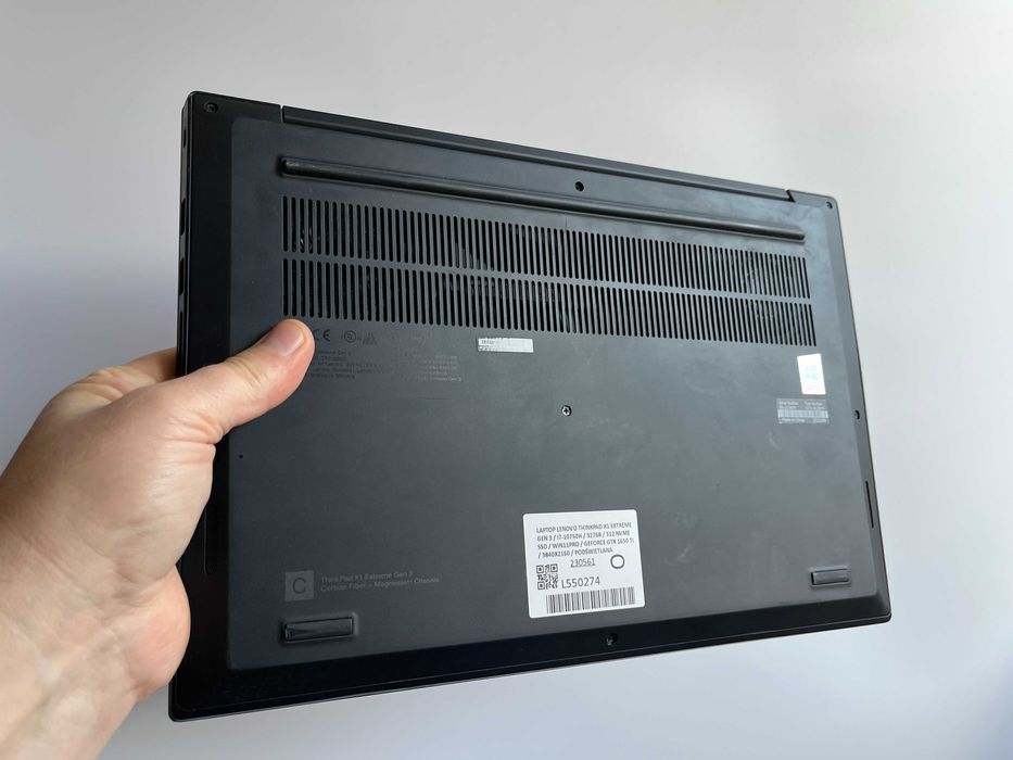 Lenovo ThinkPad X1 Extreme GEN3 I7-10750H 32/512SSD GTX1650TI LTE 4K F