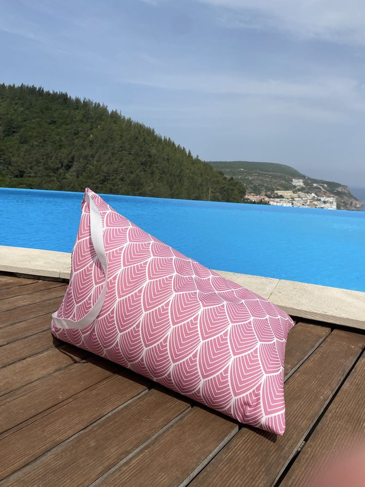Almofada / Puff de Praia, Piscina, Campo, Casa… - ENTREGA IMEDIATA