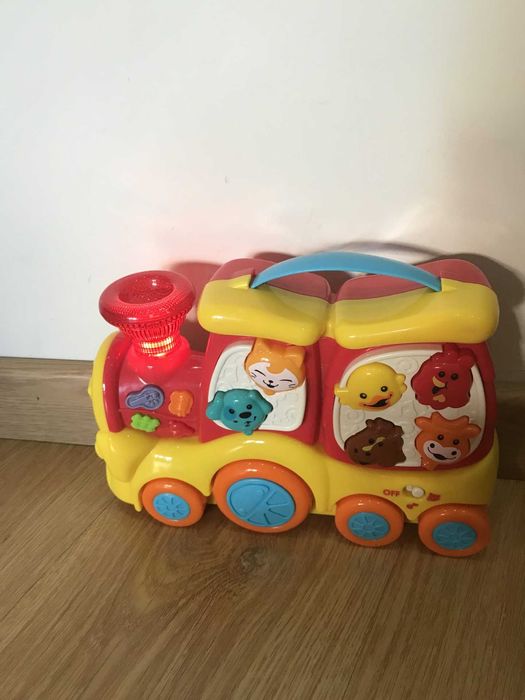 Comboio com sons de animais