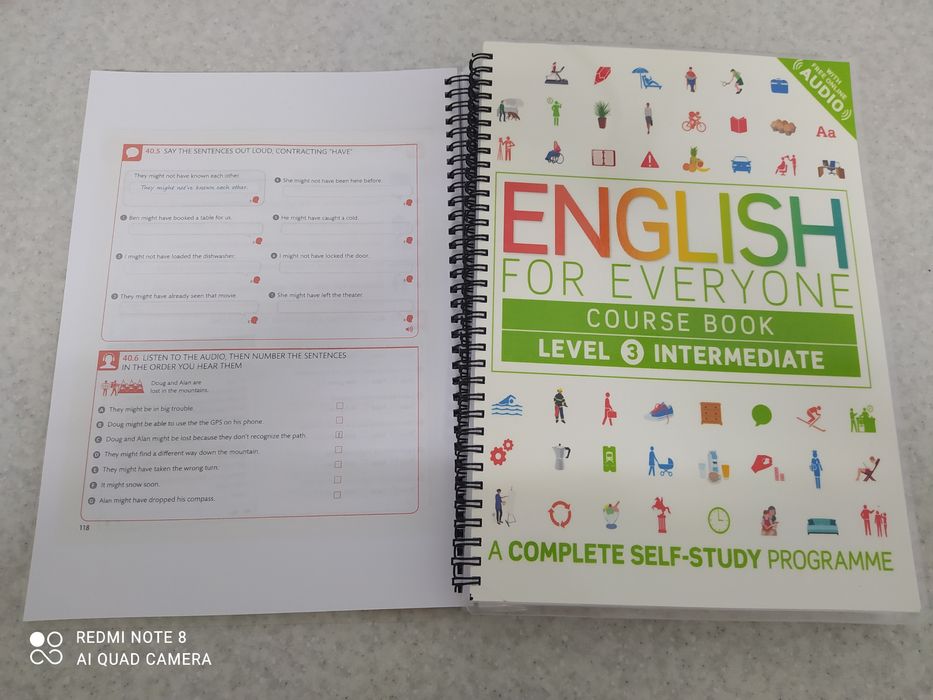 English for everyone 1,2,3,4.