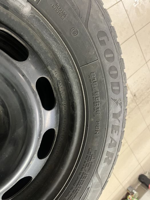 Koła zimowe 4x108 , 215/65/16 Goodyear 2021 , 6.7mm