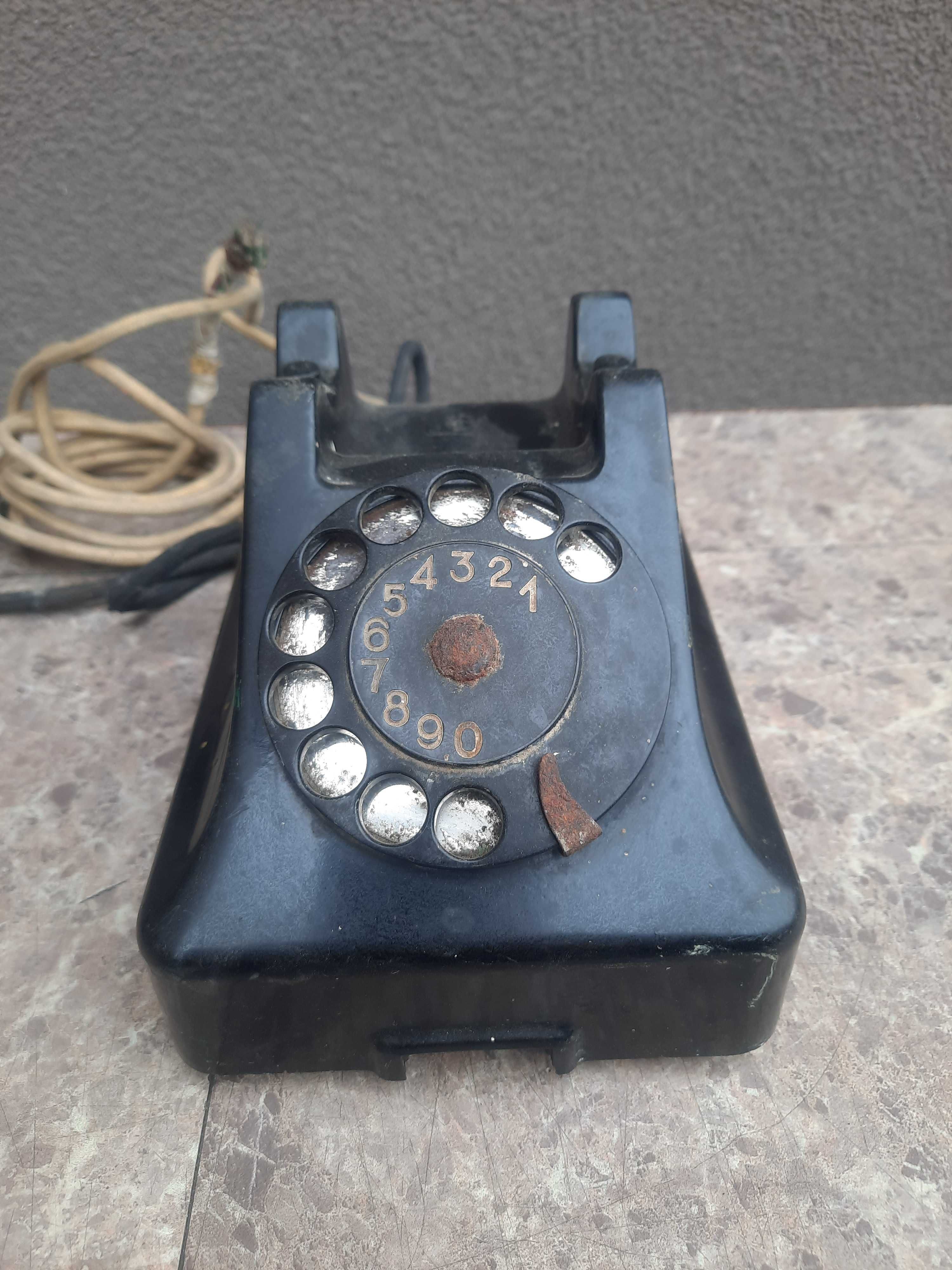 Stary polski telefon 55r RWT T-4 B-6113 dekoracja rekwizyt