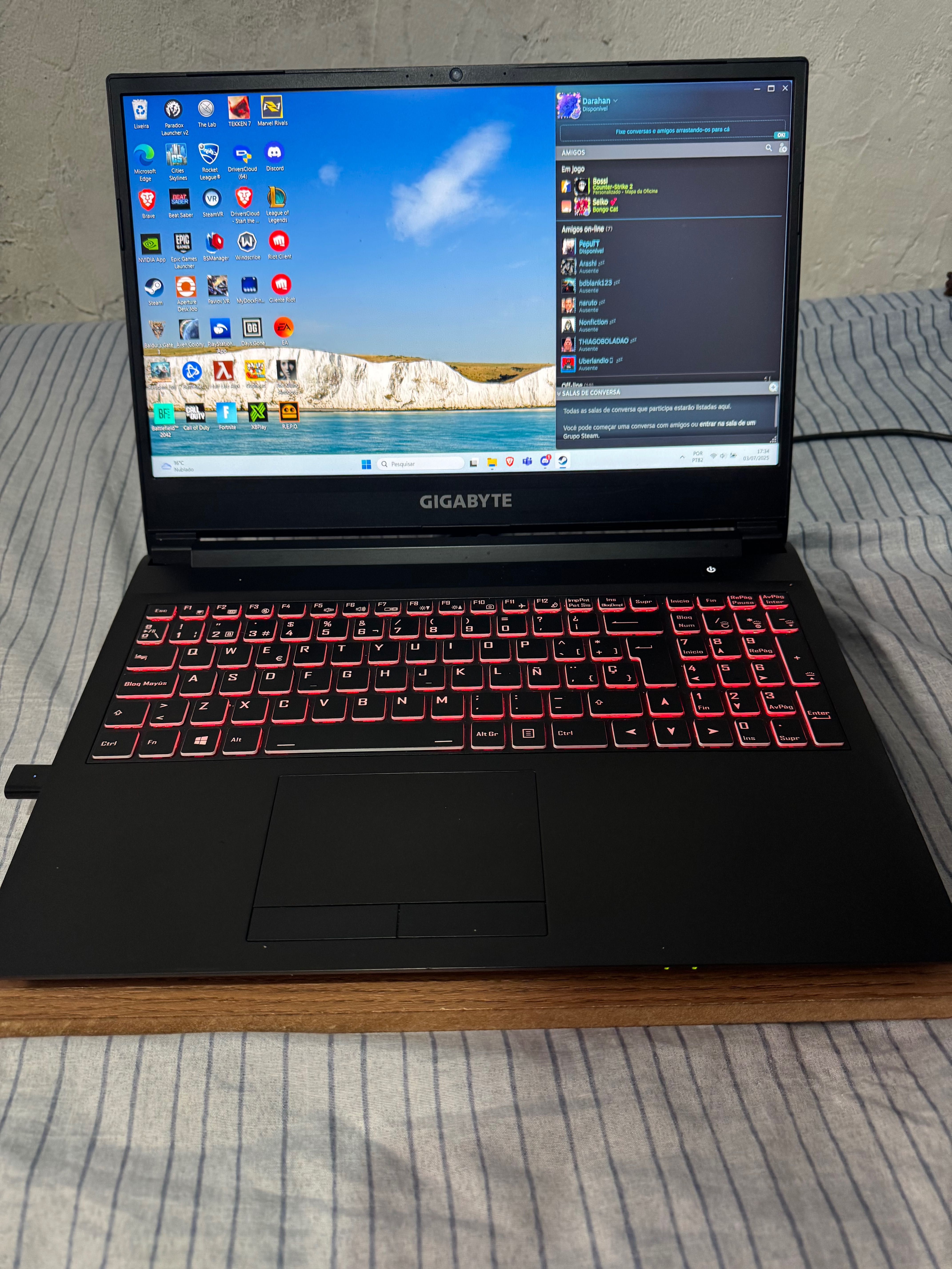 Portátil Gigabyte G5 KC RTX 3060
