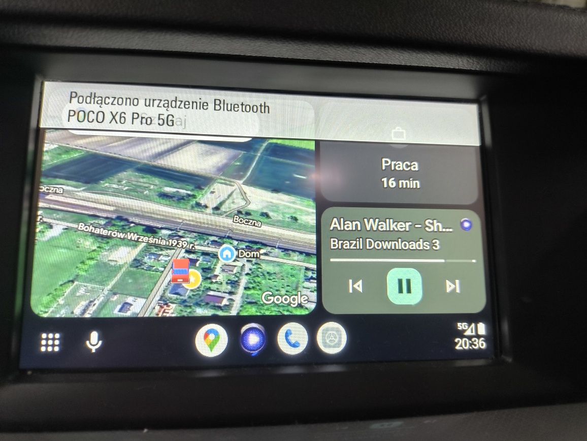 Adapter bezprzewodowy Android auto