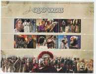 Znaczki Fi3763 Bl. 135 / Blok 176 Polska 2001 QUO VADIS czyste ** Film