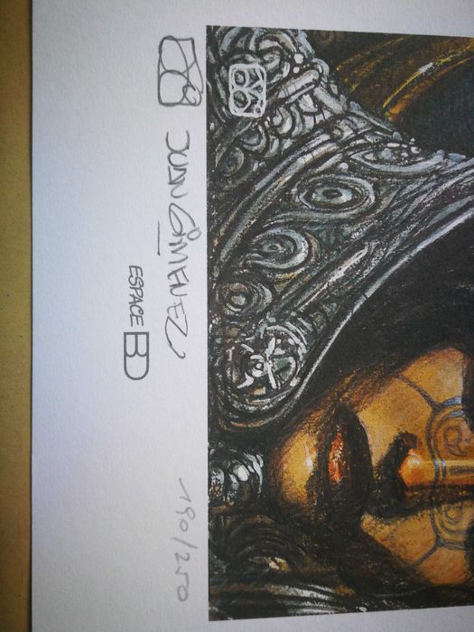 Gimenez - Metabaron -podpisana i numerowana grafika