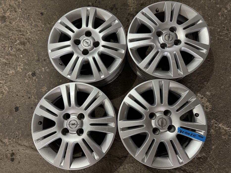 Диски 4/100R15 6J ЦО56.5 ЕТ49 Opel Deo mazda kia vw Honda