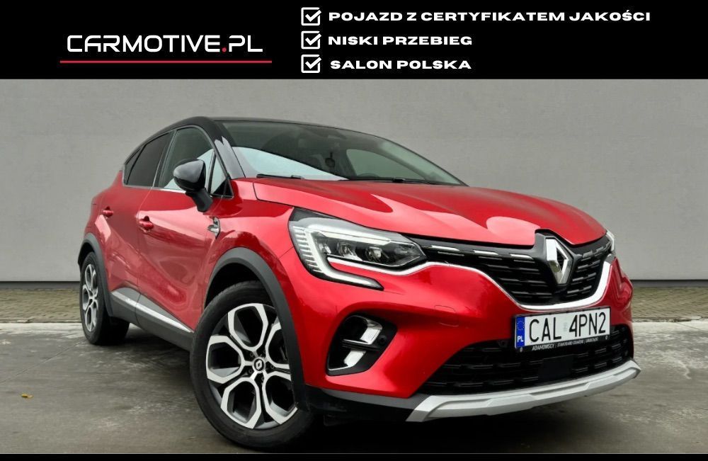 Renault Captur 1.6 E-Tech Hybrid  , Pierwszy właściciel, Serwis ASO