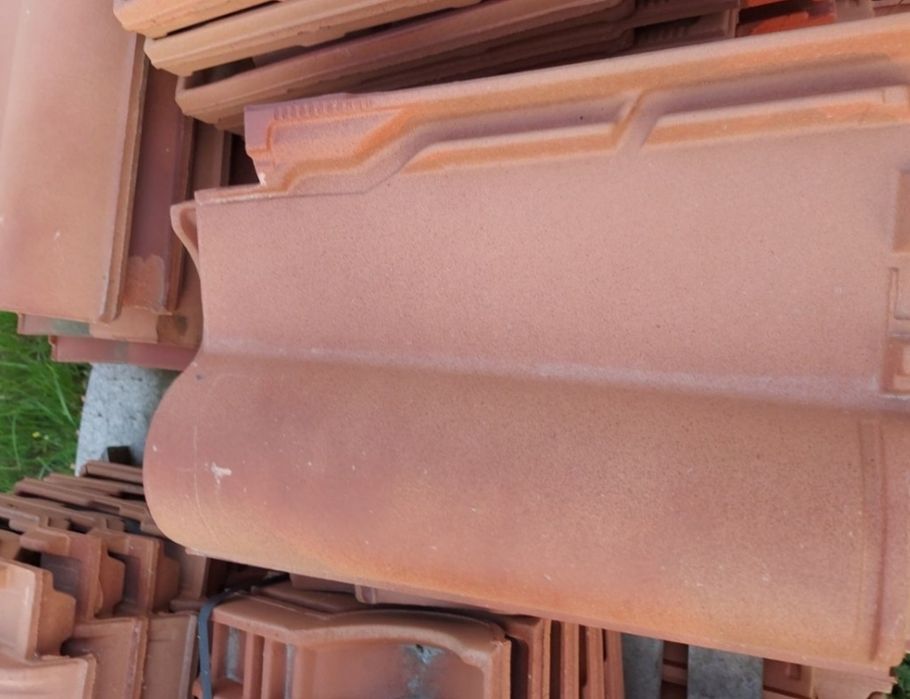 78 szt. dachówki Romańska Karthago 14, toskańska angoba