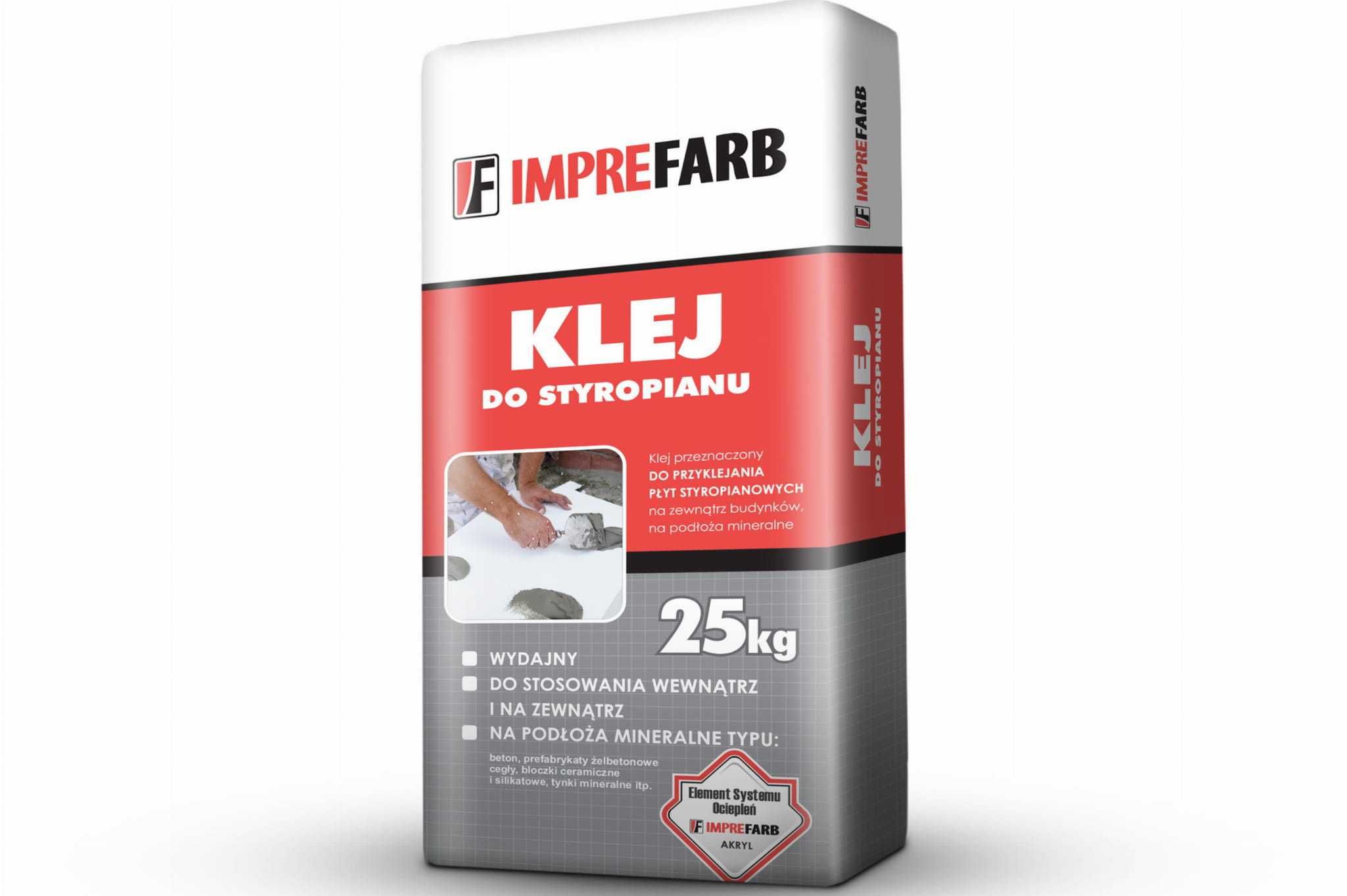 Imprefarb klej do styropianu system dociepleń dostawa HDS