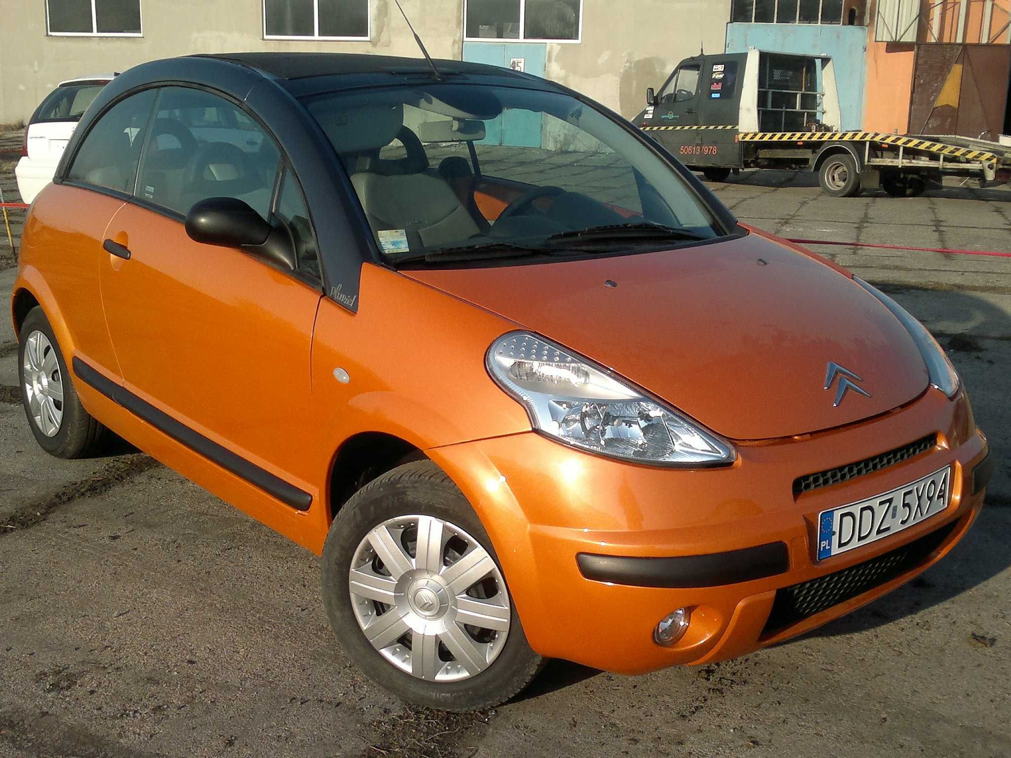 Suwaki suwak przednie przód citroen c3 Pluriel Prulier zaczepy dach
