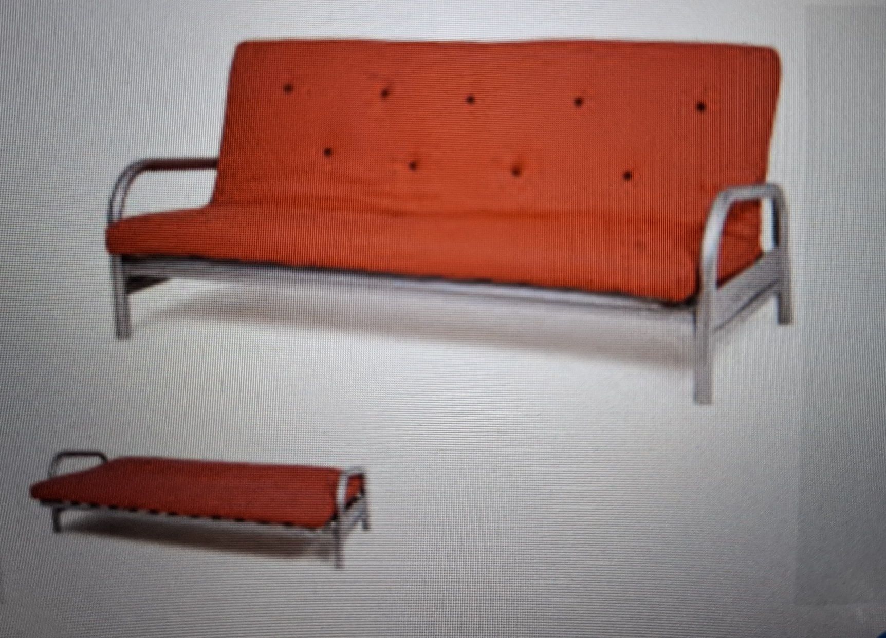 Sofa cama muito confortavel e desdobrável
