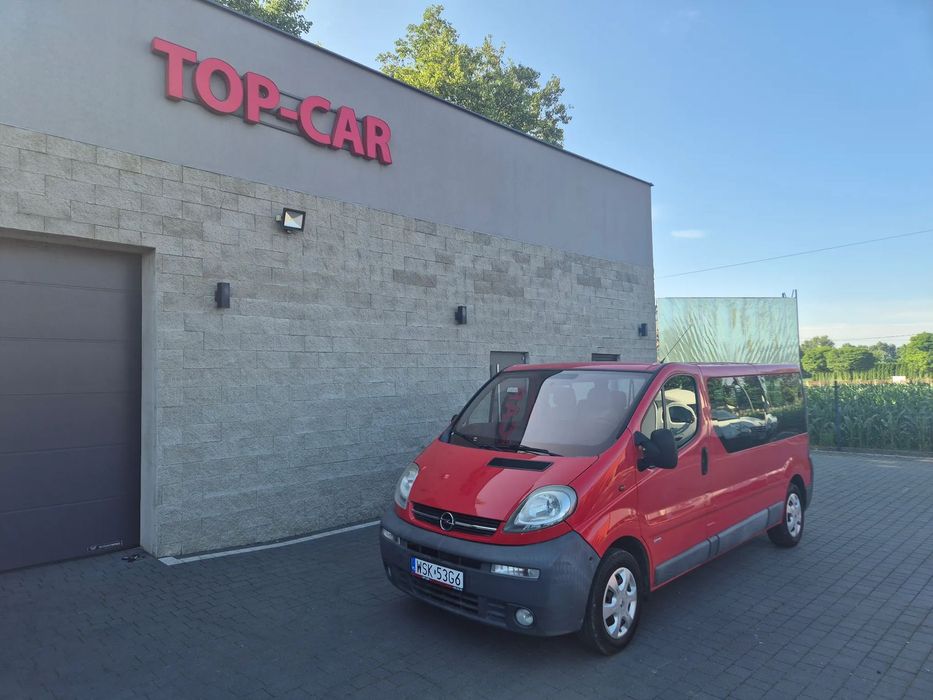Opel Vivaro 1.9 CDTI Zadbany 9-osobowy