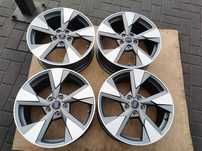 5x112 Alufelgi R18 AUDI A3 8P 8V 8Y S3 A4 B7 Golf 6 7 8 ET46 8j 4szt