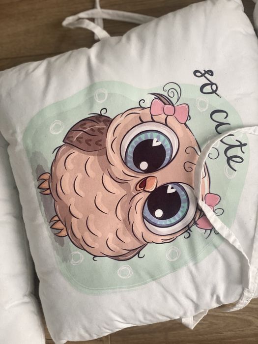 Бортики в дитяче ліжко, захист в ліжечко