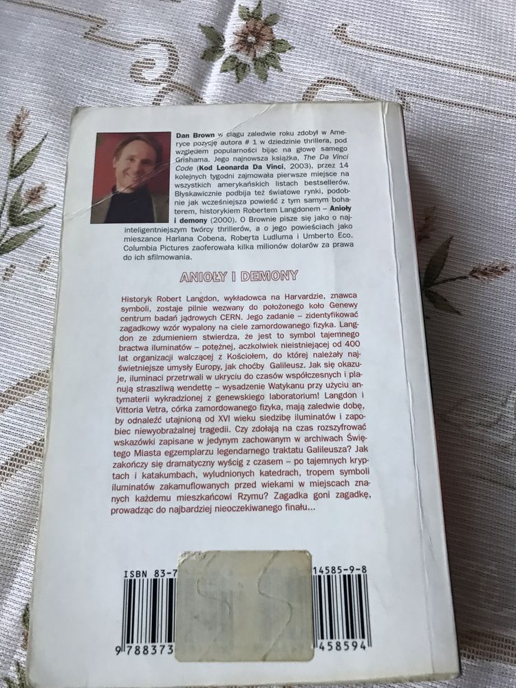 Książka Anioły i  demony Dan Broen