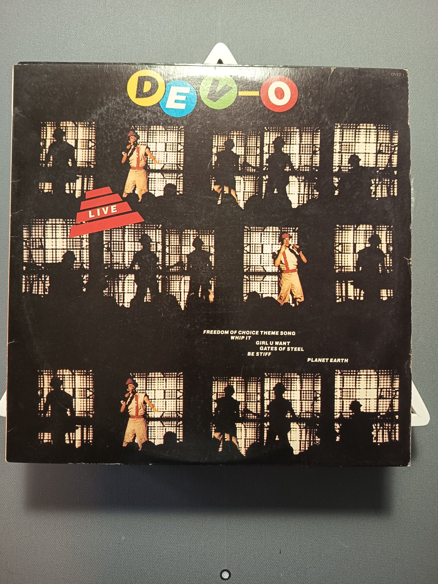 Vinil a live dos Devo