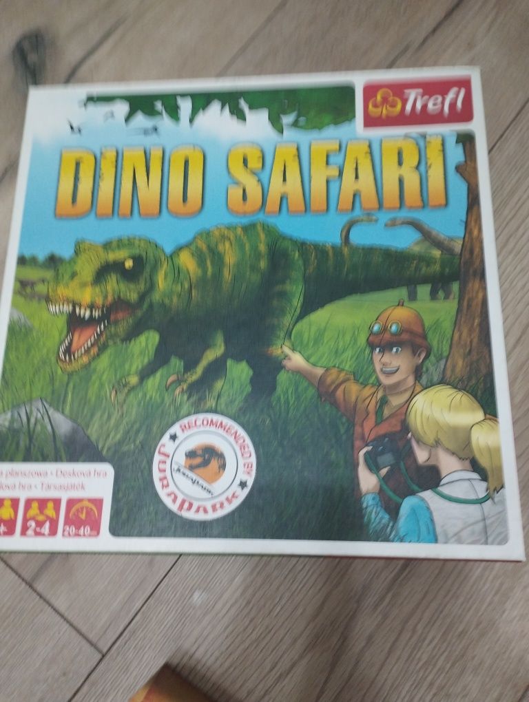 Dino Safari gra planszowa
