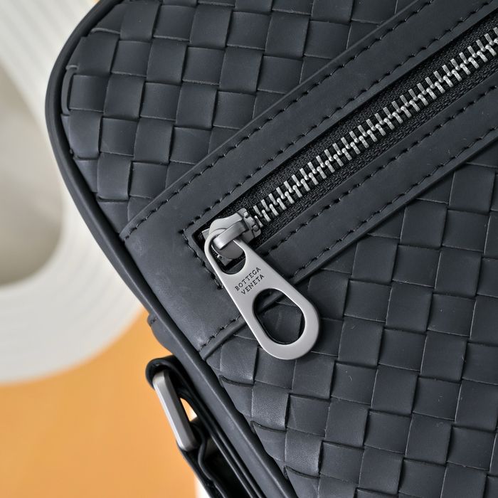 BOTTEGA VENETA стеганая кожаная сумка оригинал черная через плечо