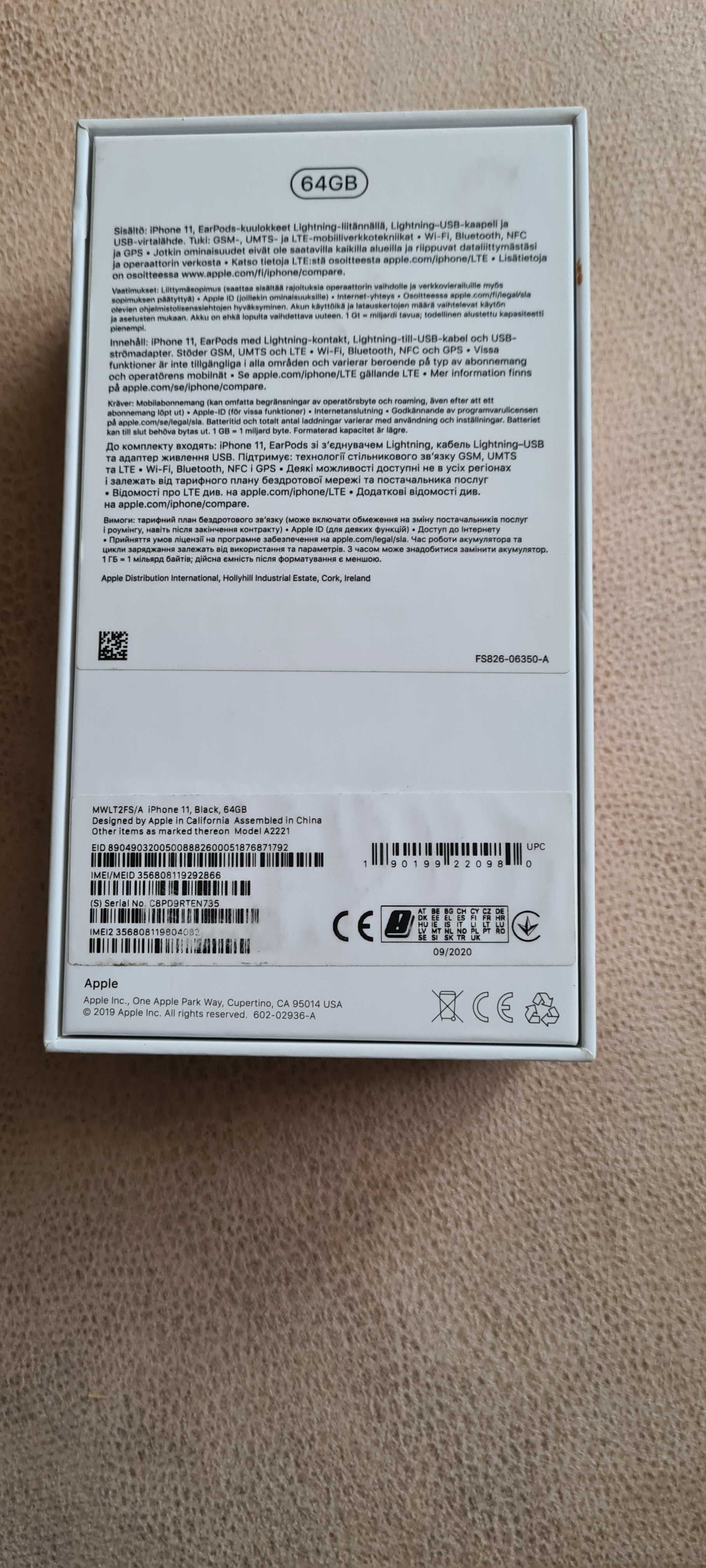 IPhone 11 64gb Black Newerlock  ідеал