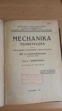 Mechanika teoretyczna Czopowski 1921