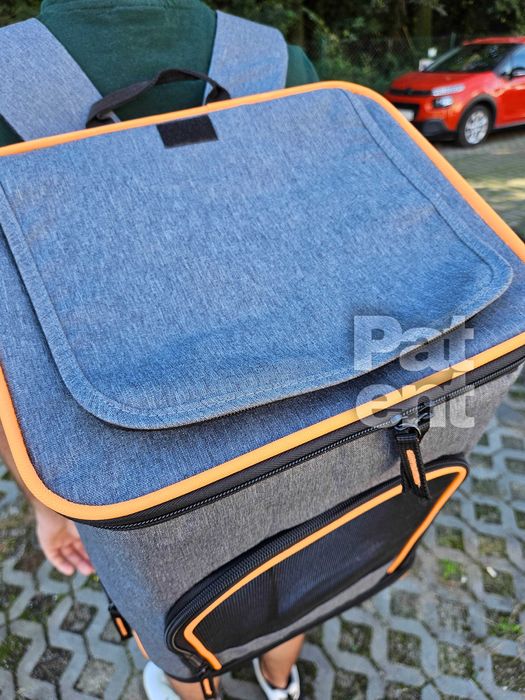 Plecak dla kota psa transporter duży rozkładany pojemny do zwierząt