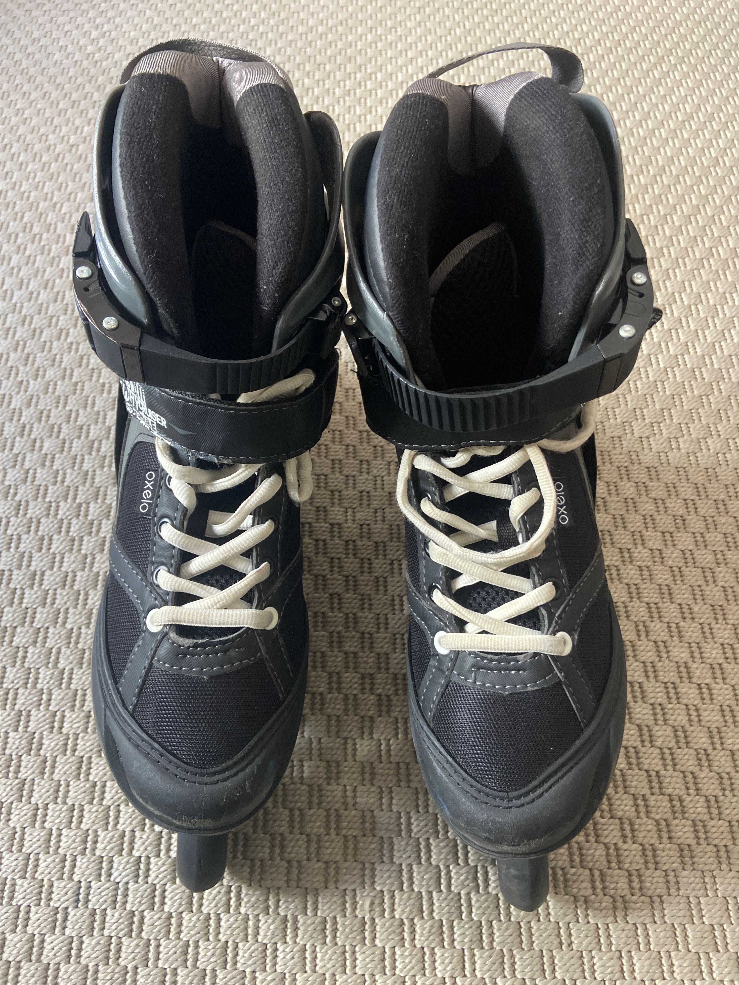 Patins em linha oxelo ABEC 5  T(37-40) mais acessórios
