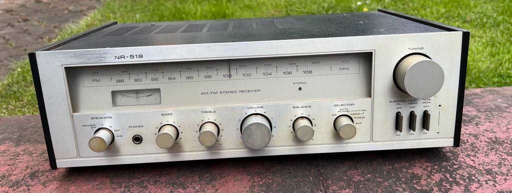 Vintage amplituner Nikko nr-519/AM/FM/150W/made in Japan