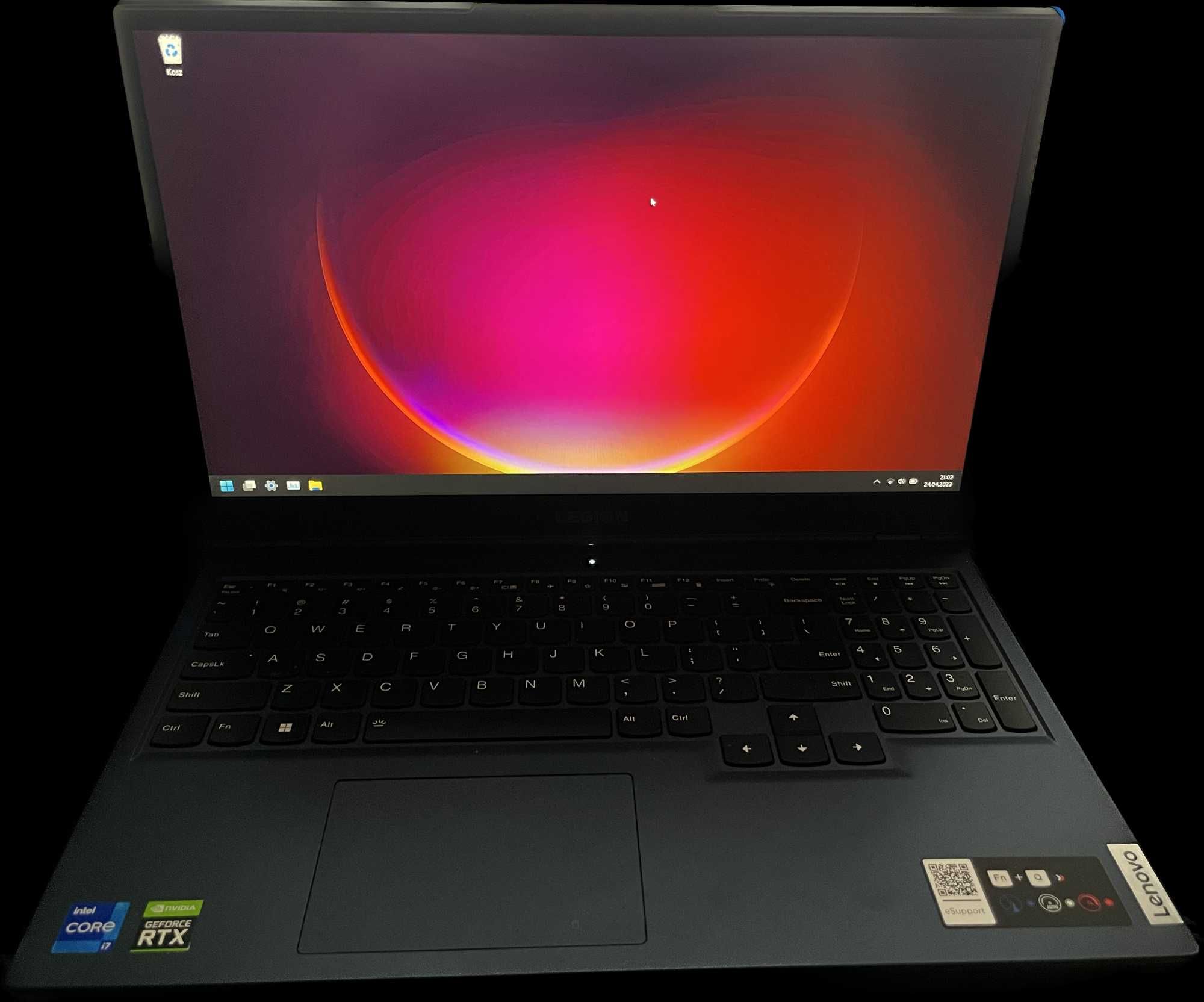 Laptop Gamingowy Lenovo Legion 5-15 165Hz i7-11800H/16GB/512 RTX3060