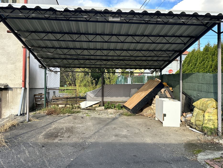 Miejsce postojowe camper przyczepa