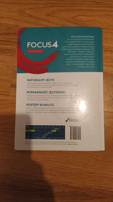 Focus 4, podręcznik, Pearson