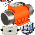 MAR-POL Silnik Wibracyjny 100w Elektryczny 12v Z Regulatorem 5000 Rpm