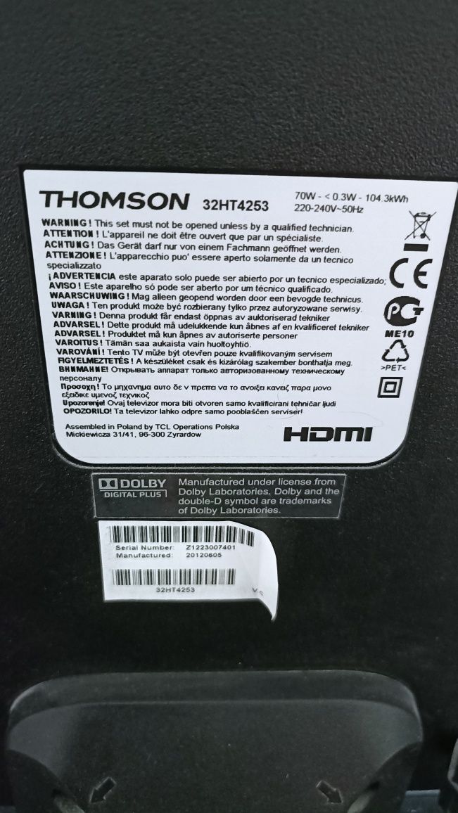 Telewizor LCD Thomson 32cale