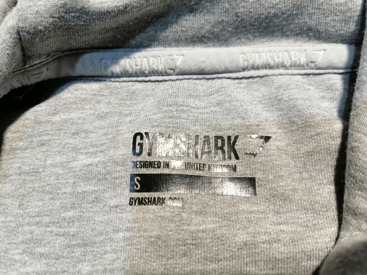 Gymshark bluza sportowa z kapturem kangurka vintage w rozmiarze S