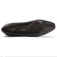 Sabrinas Rockport Ballet Flats pretos modelo Laylani