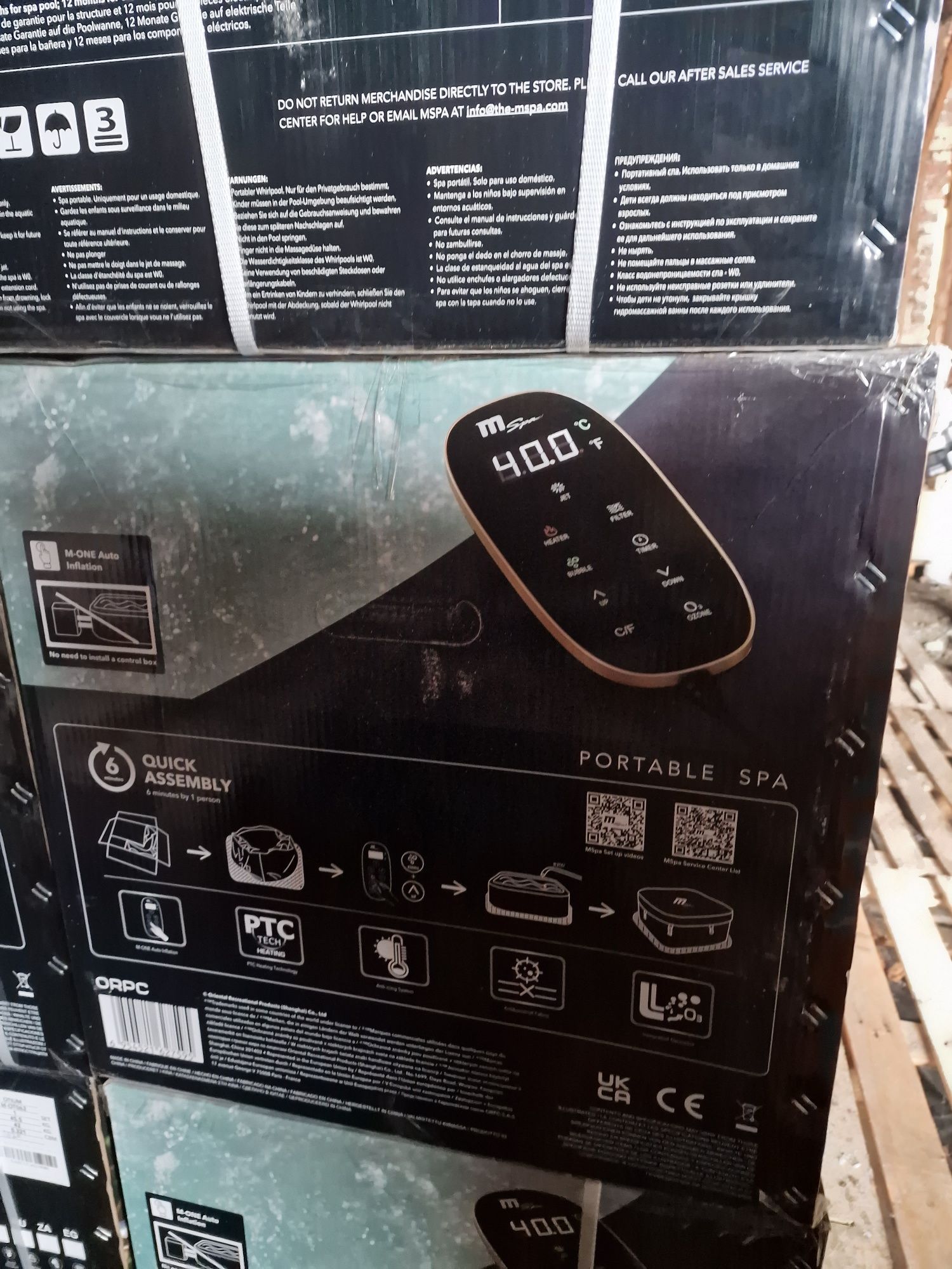Jacuzzi ogrodowe Mspa Otium 6 osobowe Hydromasaż Ozon UV Model na 2025